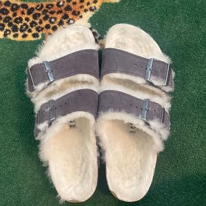 Birkenstock sherpa arizonas